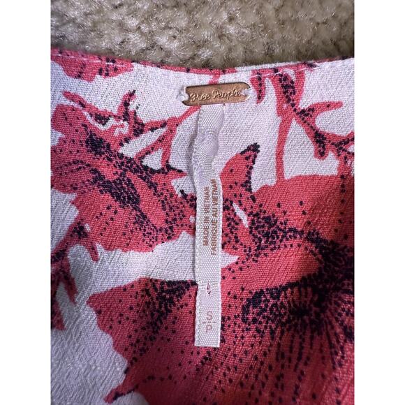 Free People Womens Dress Size S French Quarter Wrap Mini Tie Adjustable D868 - Picture 7 of 12